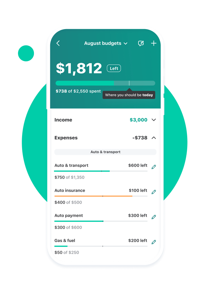 personal budget app iphone