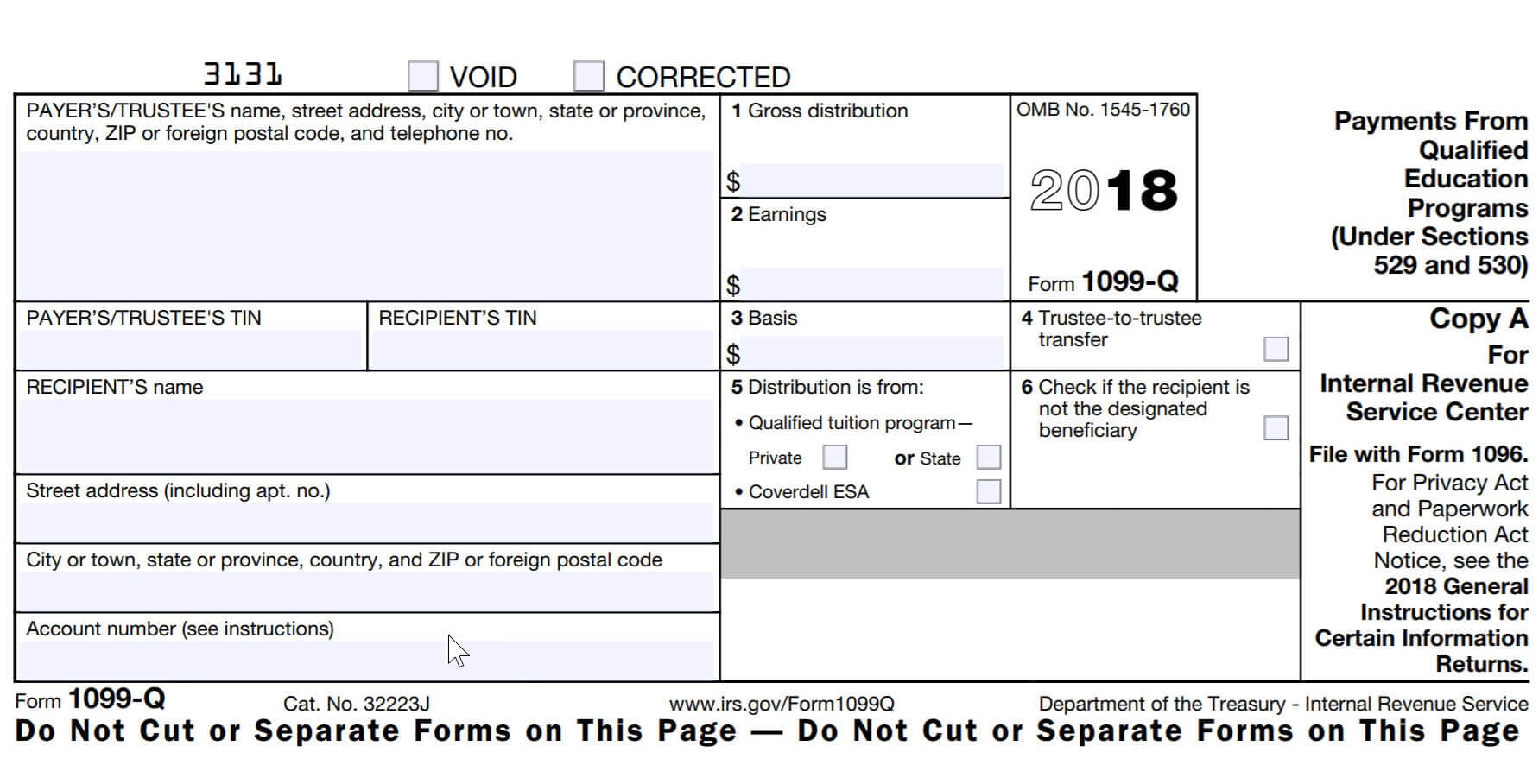 Irs Gov 1099 Printable Form