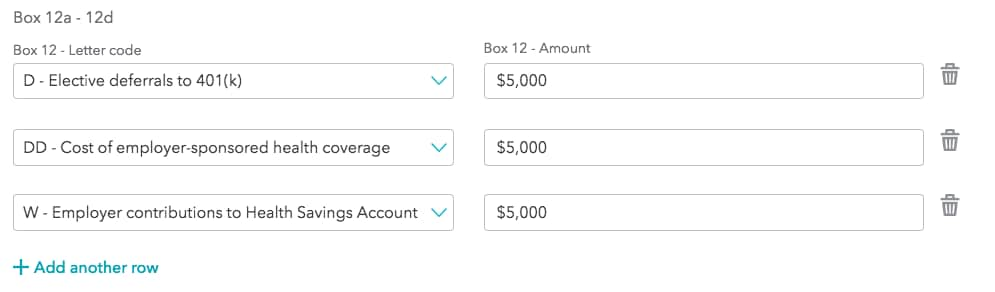 On My W 2 Tax Statement On Box 12a 12d It Asks For A Letter On 