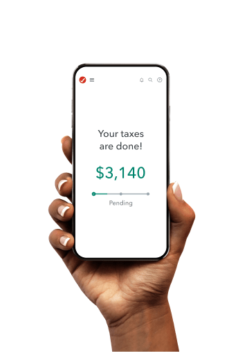 Phone showing refund of $3,140