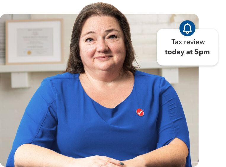 Tax expert Natalija is ready to review your taxes at 5pm today.