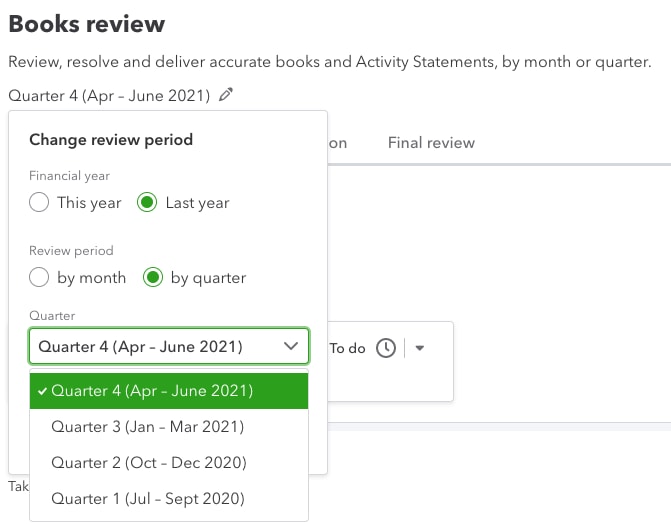 book review in quickbooks online