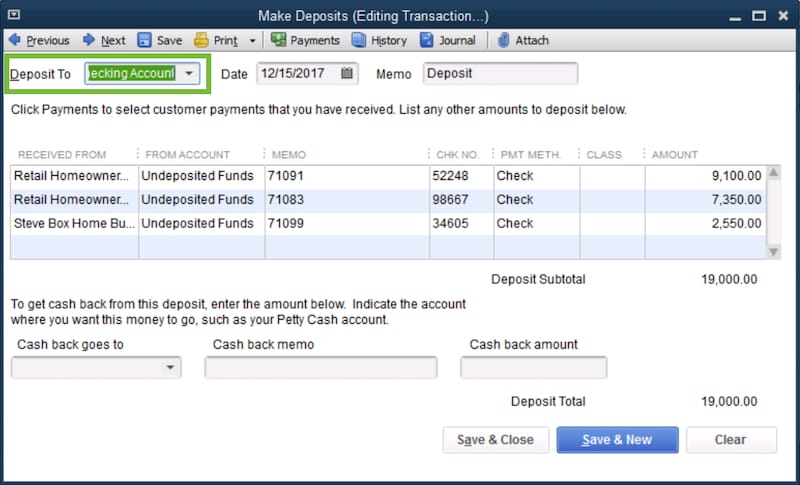 delete bank account and transactions in quickbooks for mac