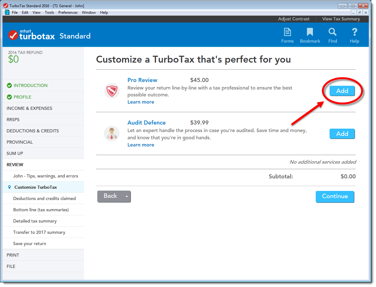 full service turbotax review