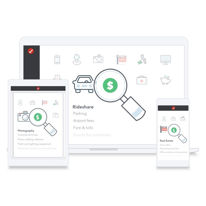 Graphic of TurboTax software across devices.