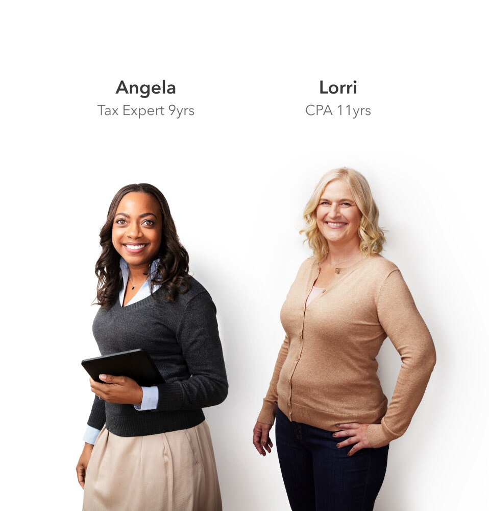 Our experience tax experts, like Neil, Angela, Lorri and Claudell, are ready to be matched with you via TurboTax Live