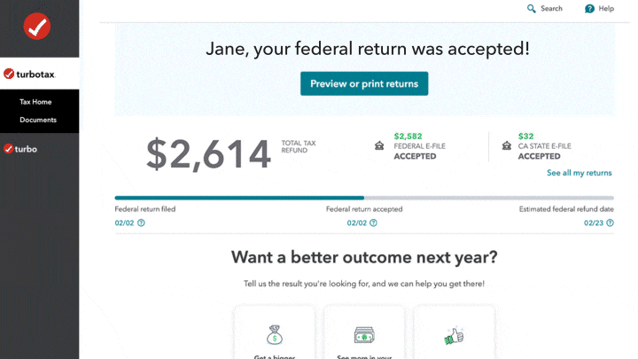 turbo tax form