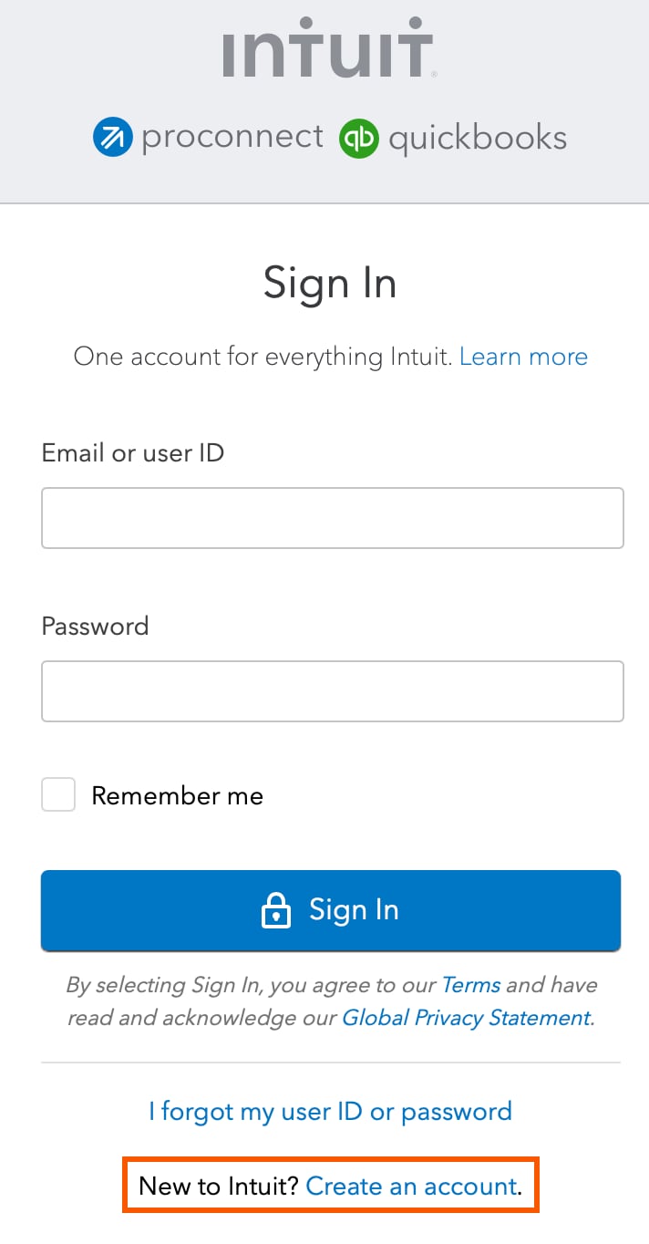 How to Create a Account