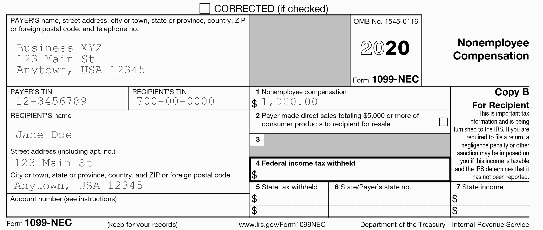 What is a 1099NEC?