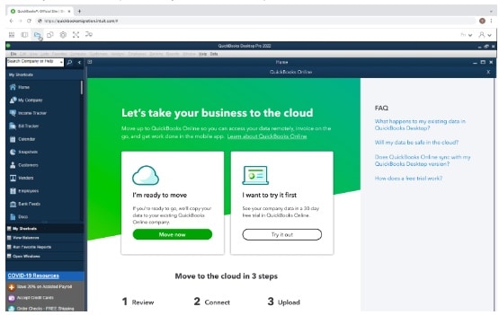 Move to QuickBooks Online