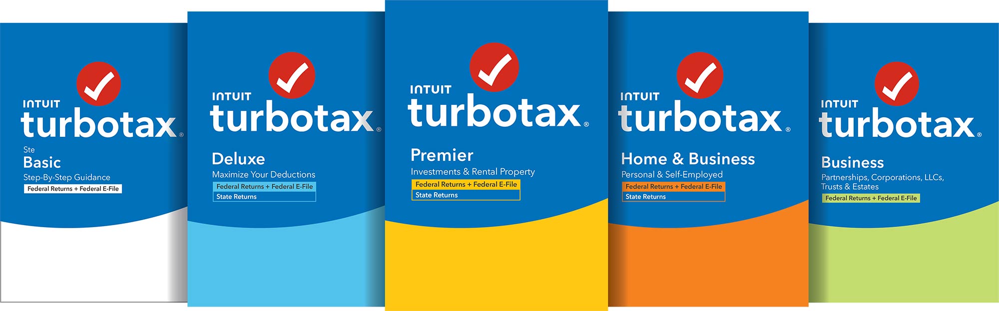 quicken turbotax products selector
