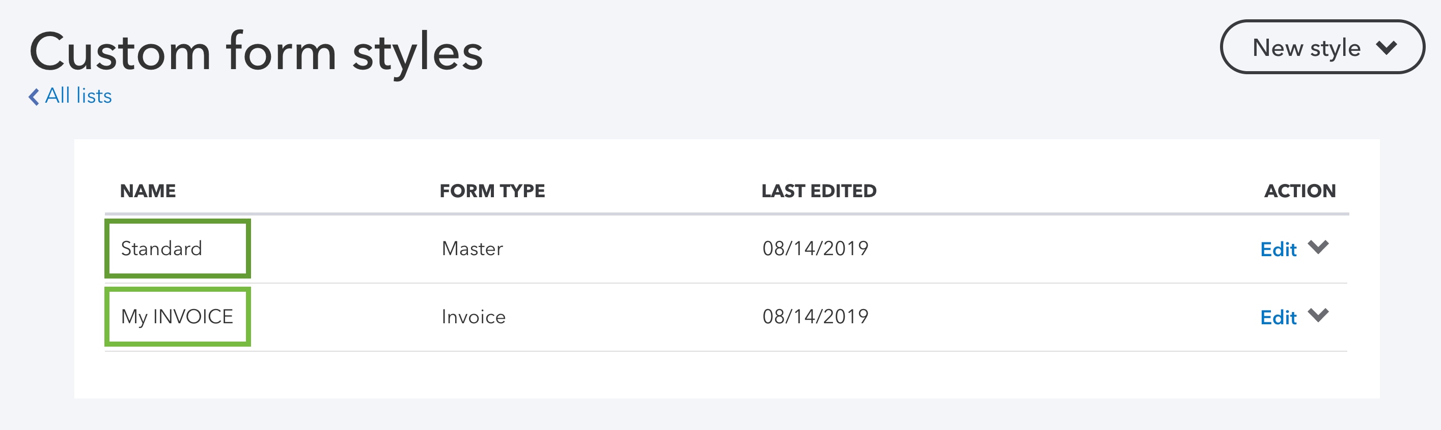 Quickbooks Change Payment Receipt Template