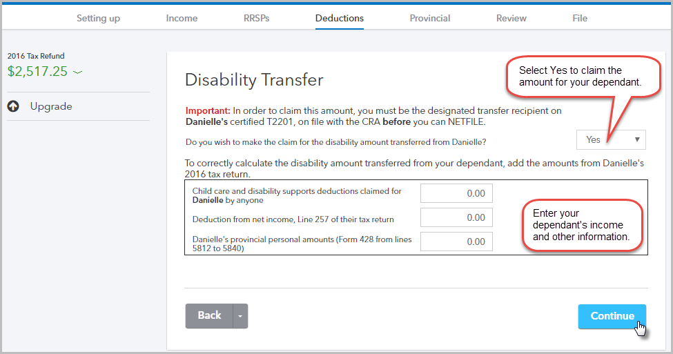 disability to taxes how claim on disability  credit  claim do the How I TurboTax tax