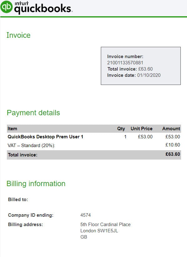 quickbooks invoice payment fees