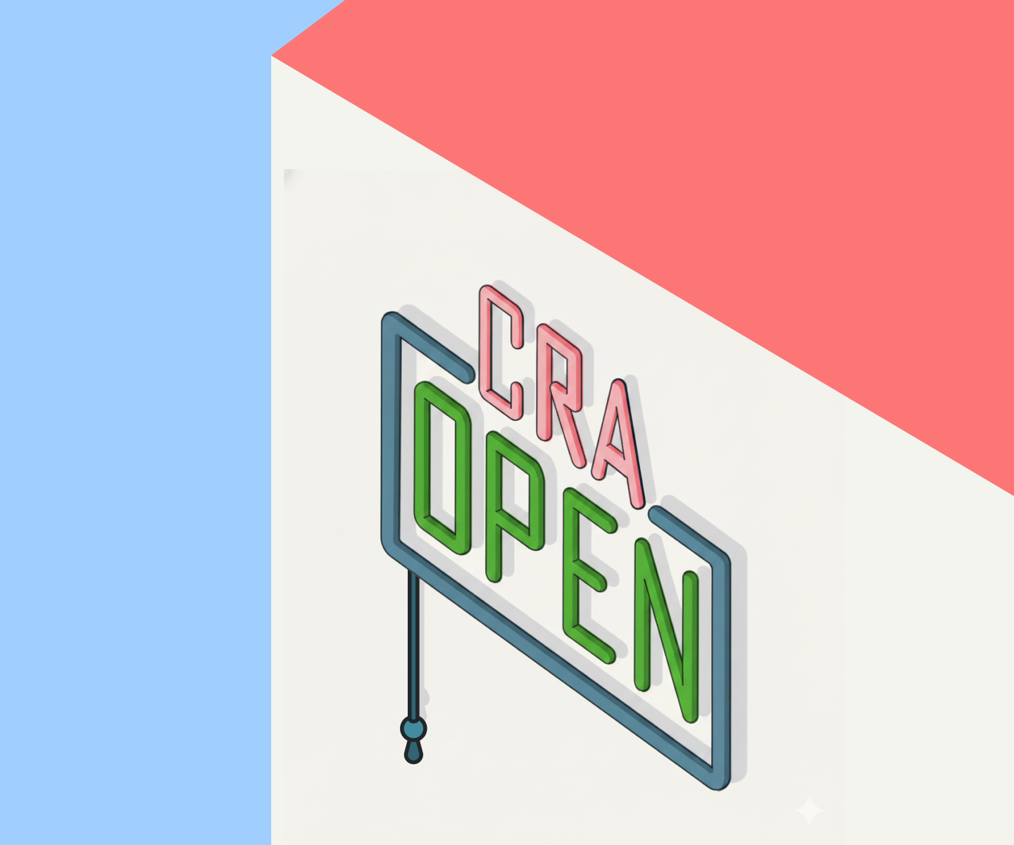 A cartoon character is shown with a laptop.