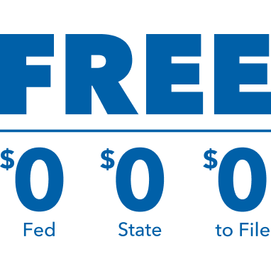 Free. $0 Federal. $0 State. $0 to File.