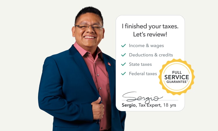 A tax expert, Sergio, with 18 years of experience.