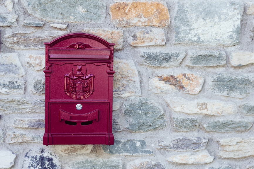 Locked mailbox