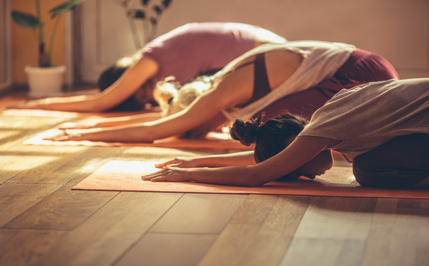 Yoga class