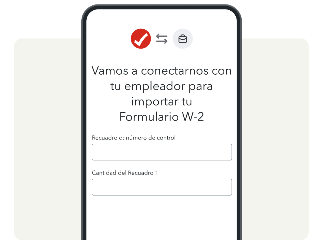 TurboTax importa tus Formularios W-2, lo que te ayuda a presentar tus declaraciones más fácilmente.