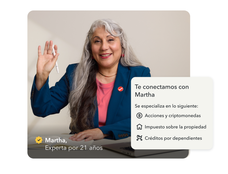 Martha, una de nuestras expertas bilingües. Tiene 21 años de experiencia.