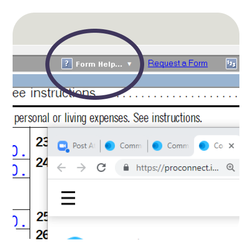 A screen shot of a tabula-line in a foreign language.