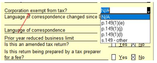 A picture of a tab tax bill with a note on it.
