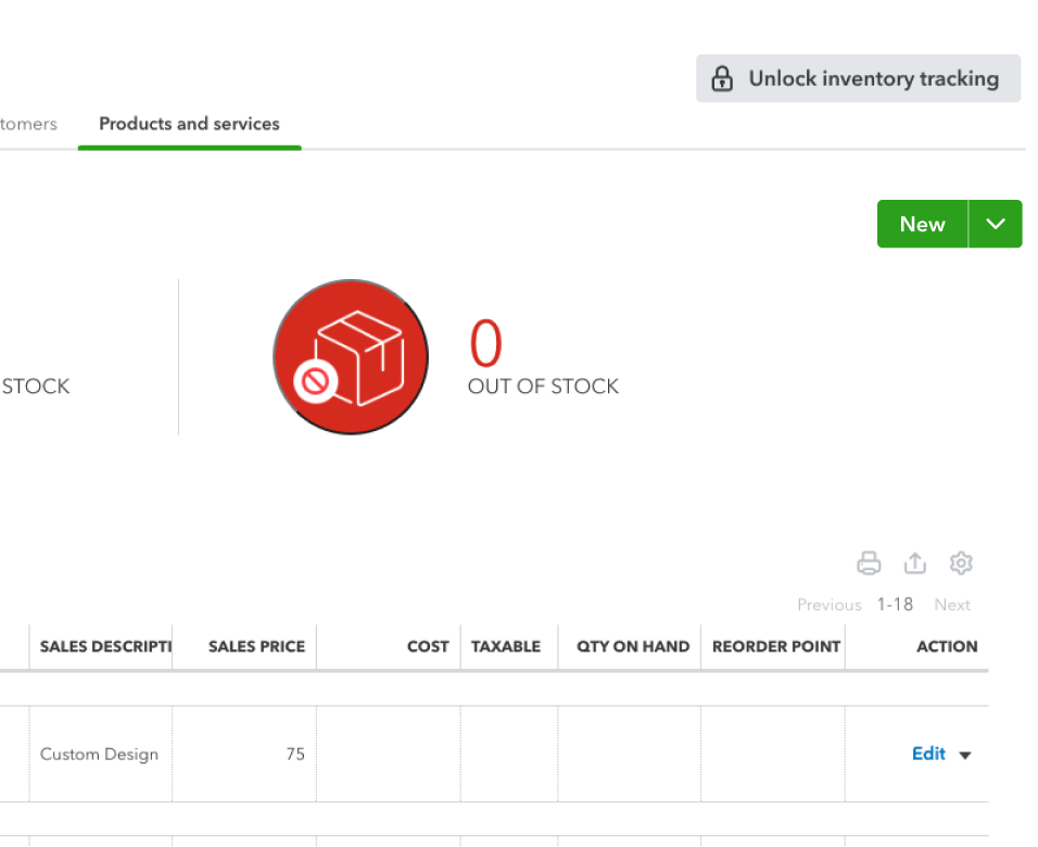 In-product discovery unlock button example