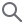 Magnifying glass search icon.