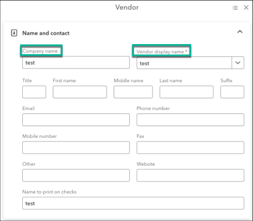 Merge duplicate accounts customers and vendors in QuickBooks Online